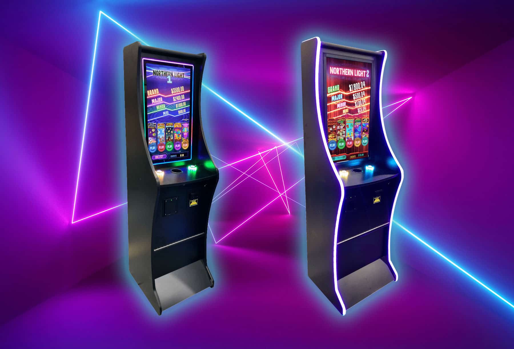 8 Line Supply vertical screen gaming machine