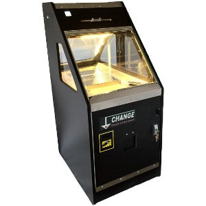 NEW Coin Pusher Arcade Vending Machine for Quarters w/Dollar Bill Changer  Casino