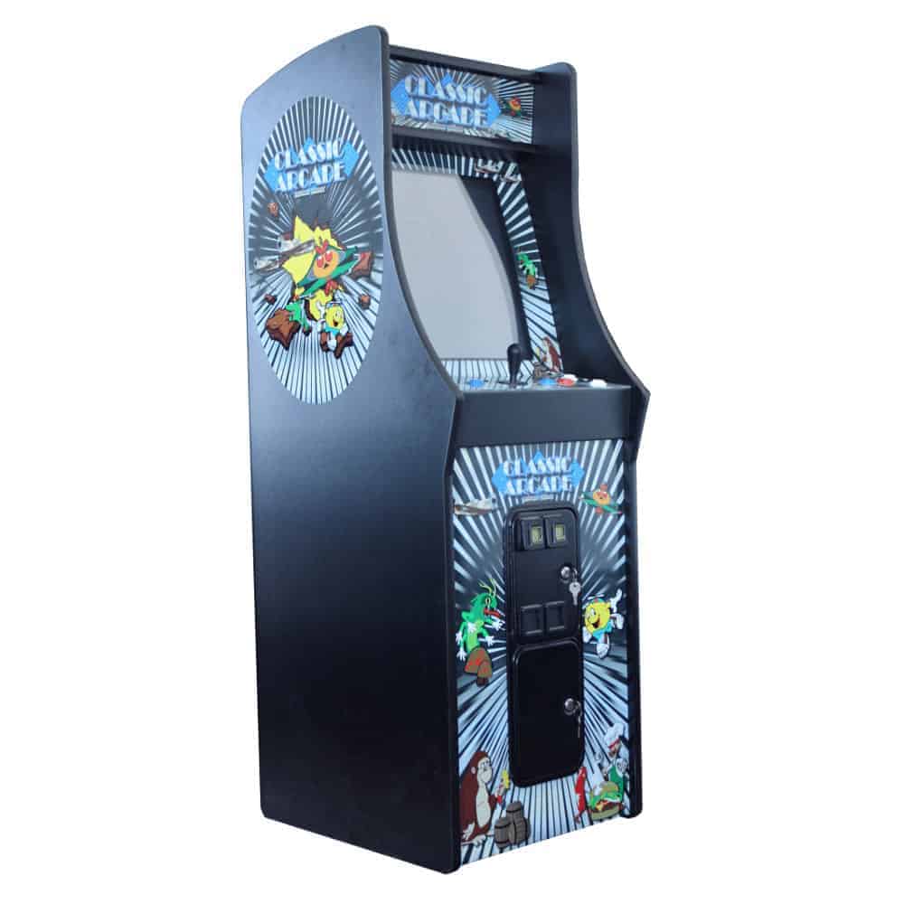 Classic Arcade 60-1 Retro Joystick Multi Game Cabinet w/ Dual Coin Door ...