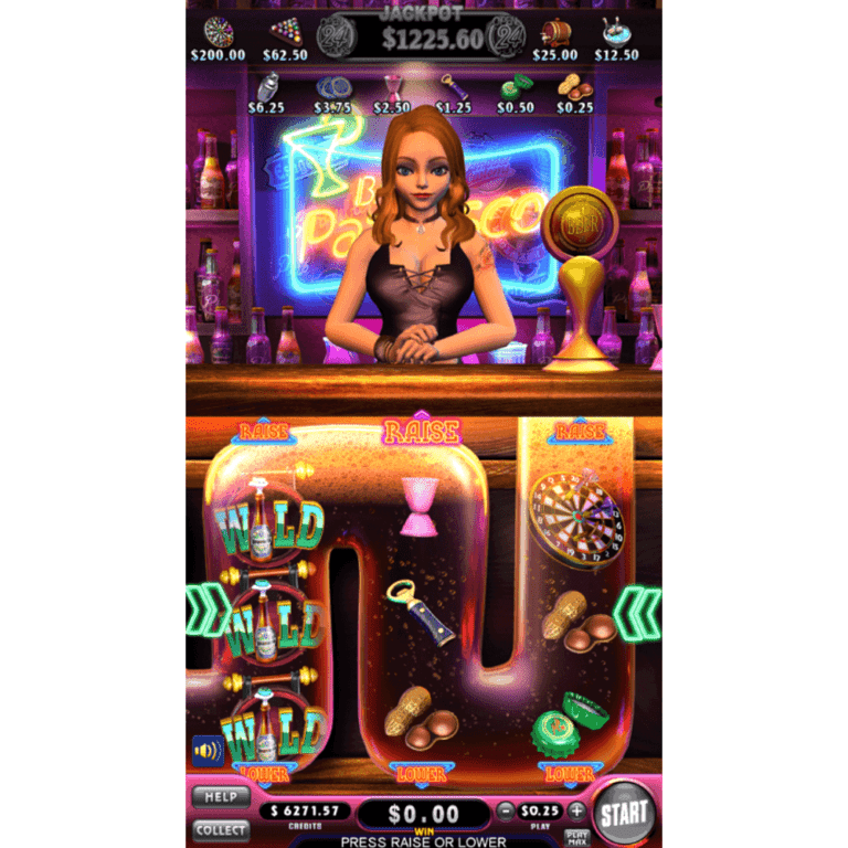 High Roller Club by IGS Vertical Multi Game. Available at 8 Line Supply