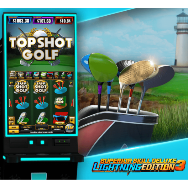 Top Shot Golf – Superior Skill Deluxe Lightning Edition 3 Multi Game
