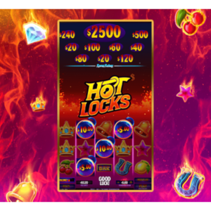 Hot Locks showing main game play